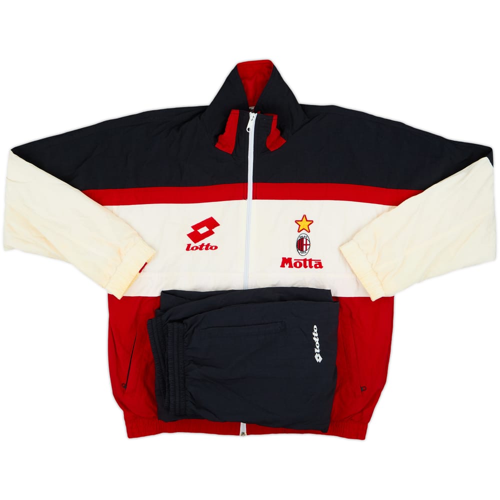 1993-94 AC Milan Lotto Tracksuit - 5/10 - (M)