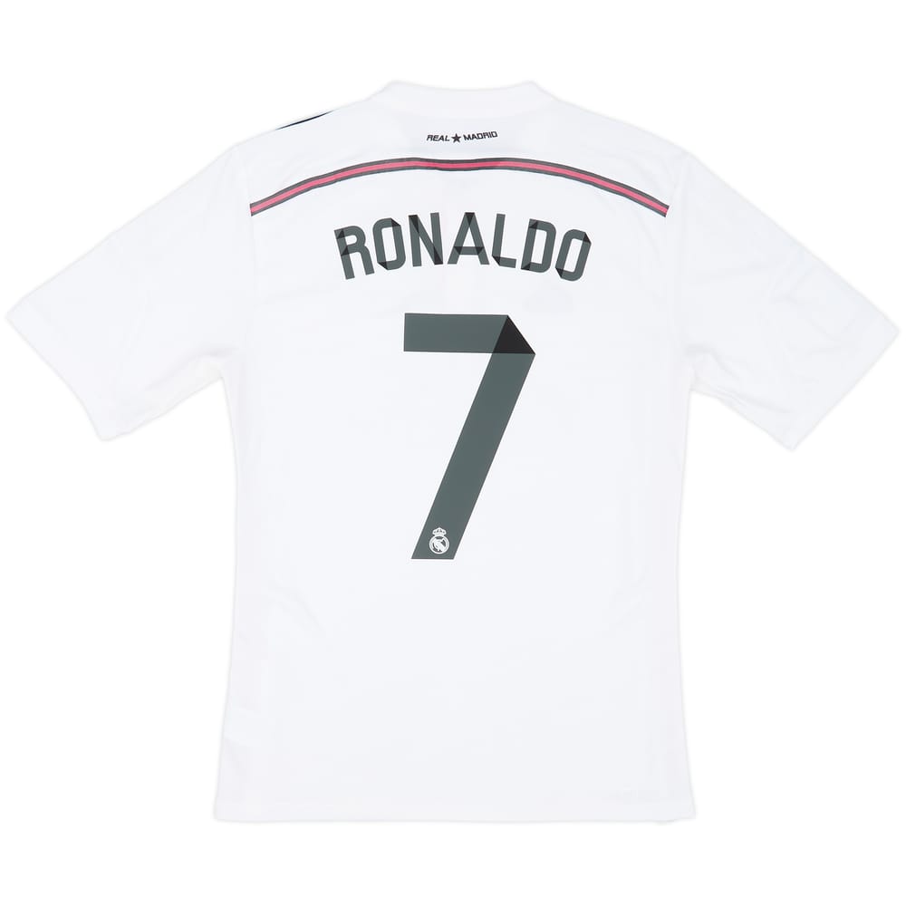 2014-15 Real Madrid Home Shirt Ronaldo #7 - 6/10 - (M)