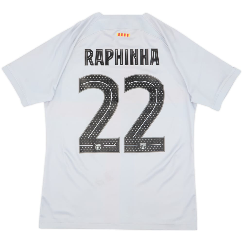2022-23 Barcelona Third Shirt Raphinha #22 - 6/10 - (M)