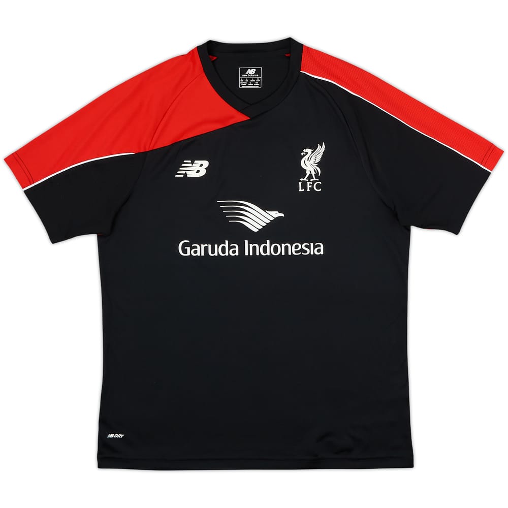 2015-16 Liverpool New Balance Training Shirt - 8/10 - (L)