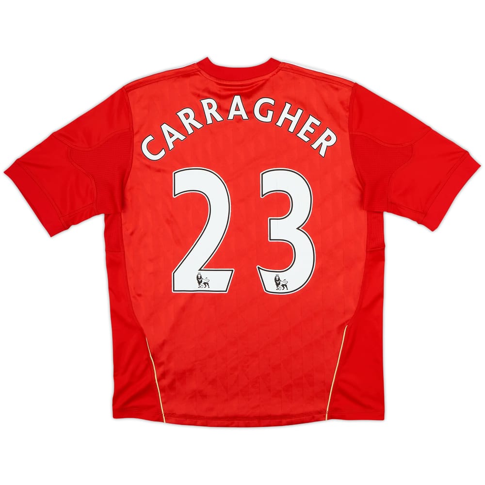 2010-12 Liverpool Home Shirt Carragher #23 - 5/10 - (L.Boys)