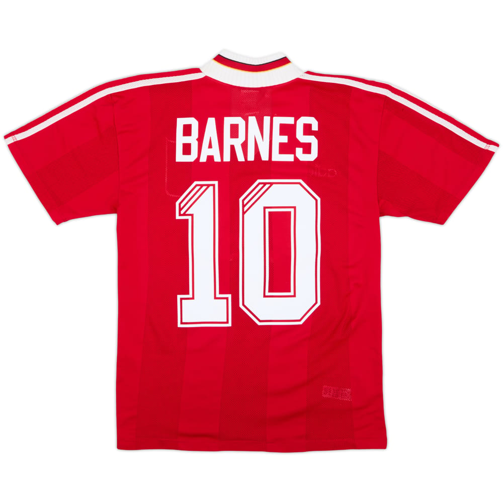 1995-96 Liverpool Home Shirt Barnes #10 - 6/10 - (S)