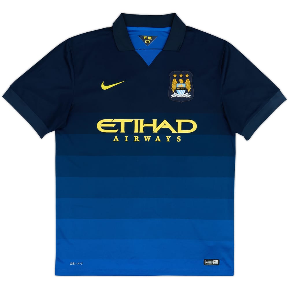 2014-15 Manchester City Away Shirt - 5/10 - (L)