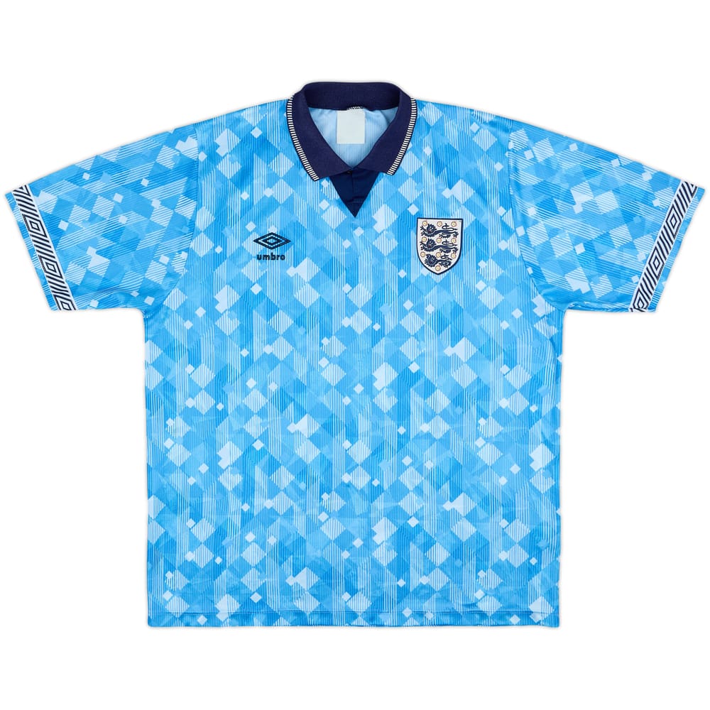 1990-92 England Third Shirt - 8/10 - (XL)