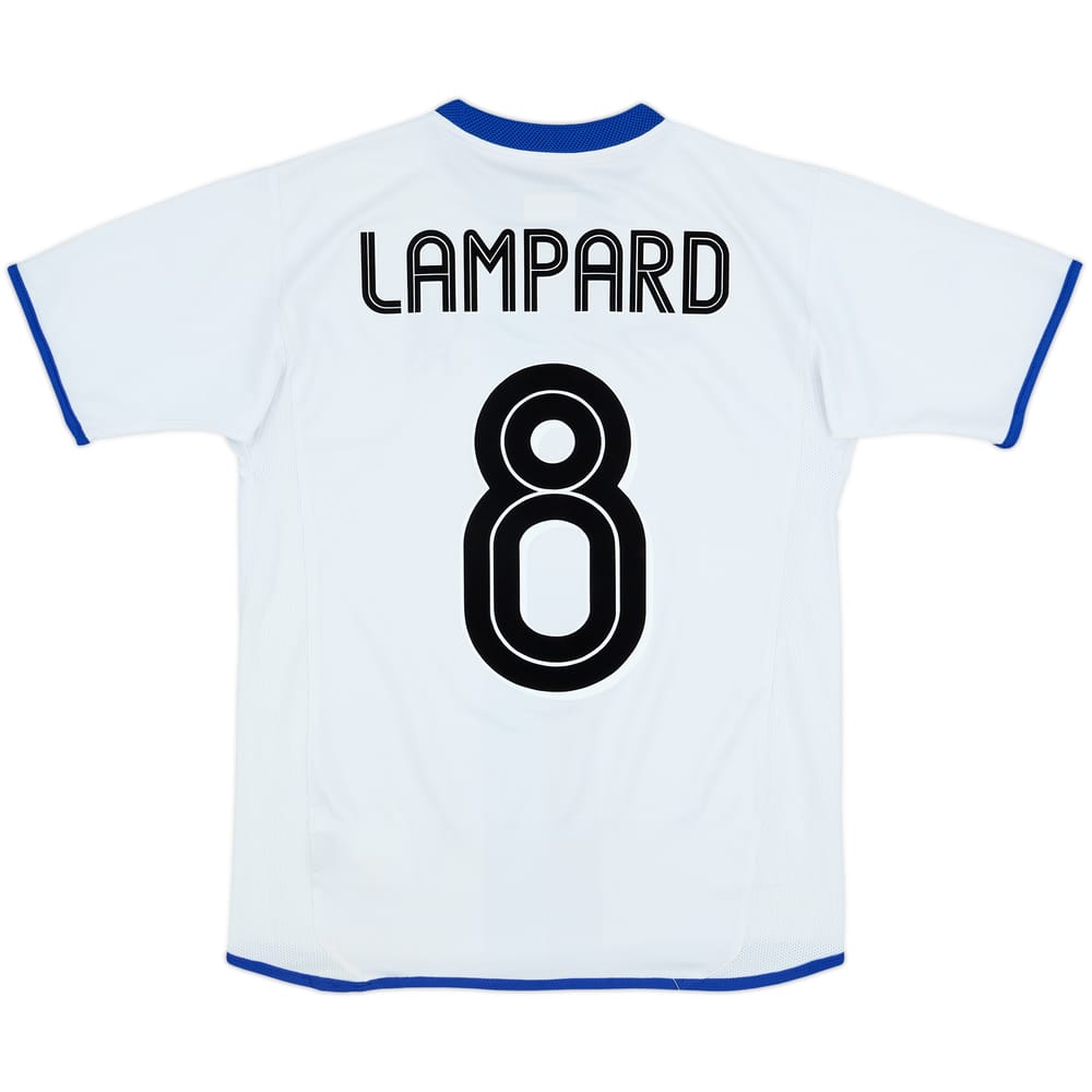 2003-05 Chelsea Away Shirt Lampard #8 - 8/10 - (L.Boys)