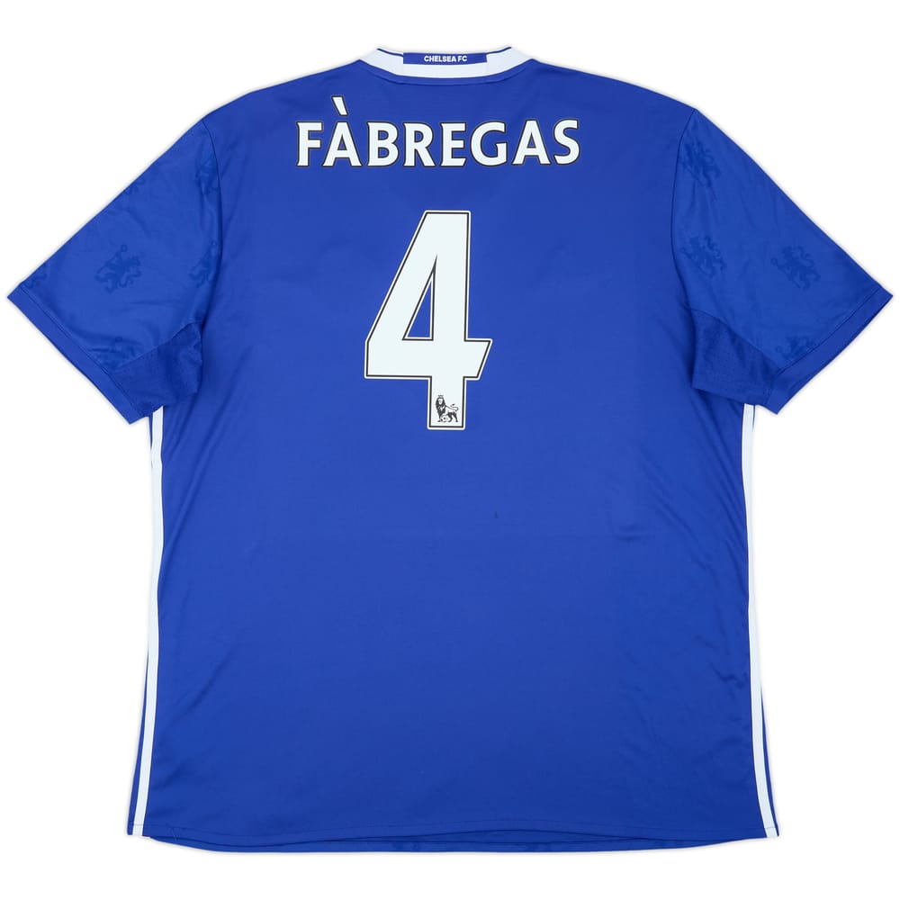 2016-17 Chelsea Home Shirt Fabregas #4 - 5/10 - (XXL)
