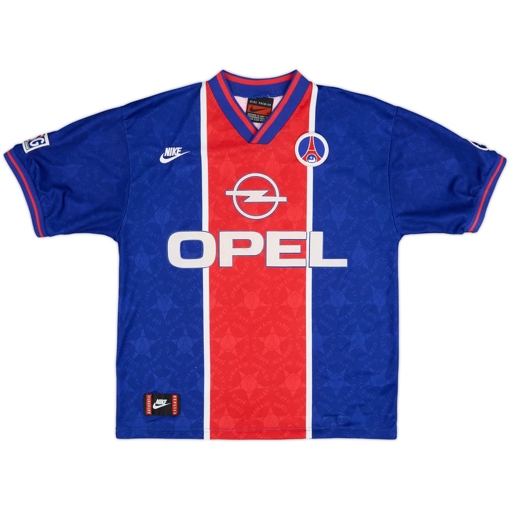 1995-96 Paris Saint-Germain Home Shirt - 8/10 - (M)