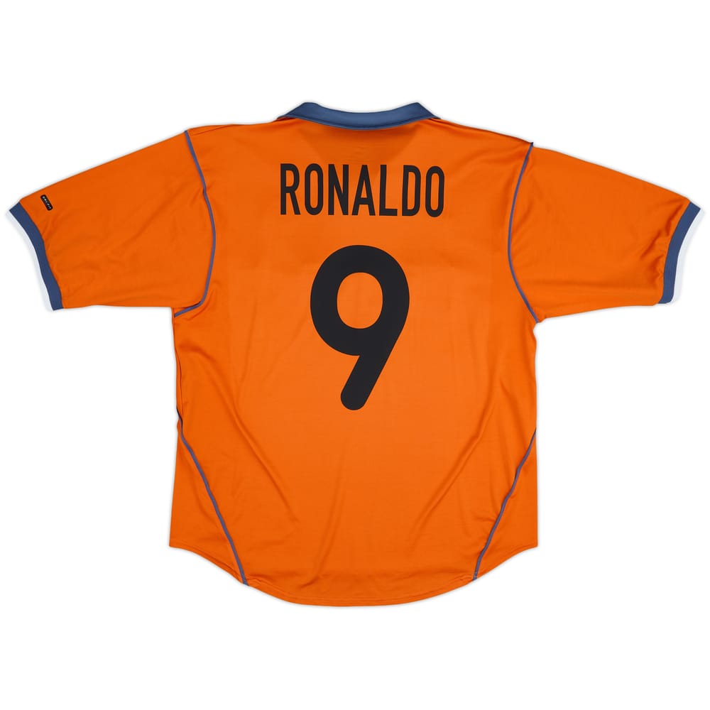 2000-01 Inter Milan Third Shirt Ronaldo #9 - 8/10 - (L)