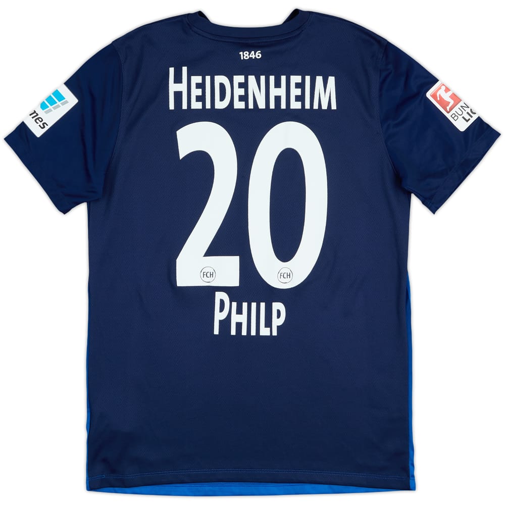 2016-17 Heidenheim Home Shirt Philp #20 - 8/10 - (M)