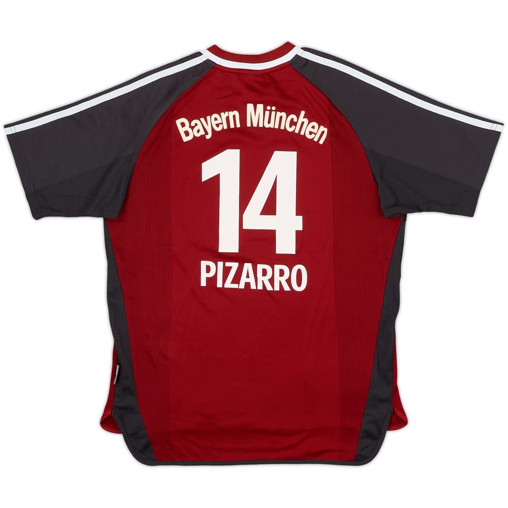 2001-02 Bayern Munich Home Shirt Pizzaro #14 - 8/10 - (Y)