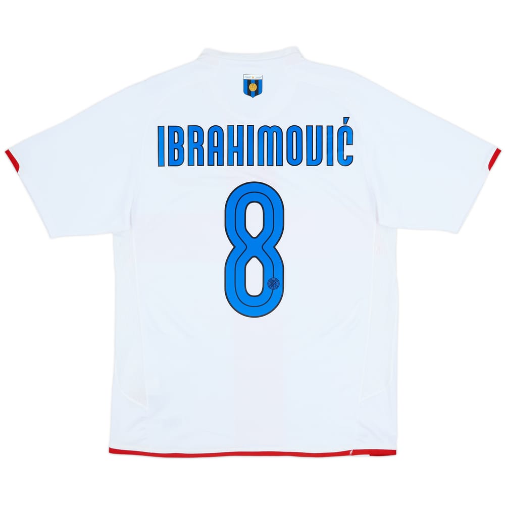 2007-08 Inter Milan Centenary Away Shirt Ibrahimovic #8 - 10/10 - (M)