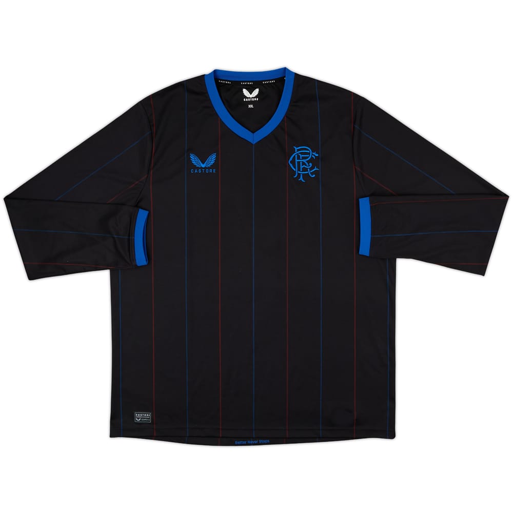 2022-23 Rangers Fourth L/S Shirt - 10/10 - (XXL)