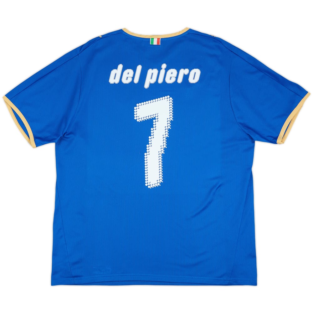 2007-08 Italy Basic Home Shirt Del Piero #7