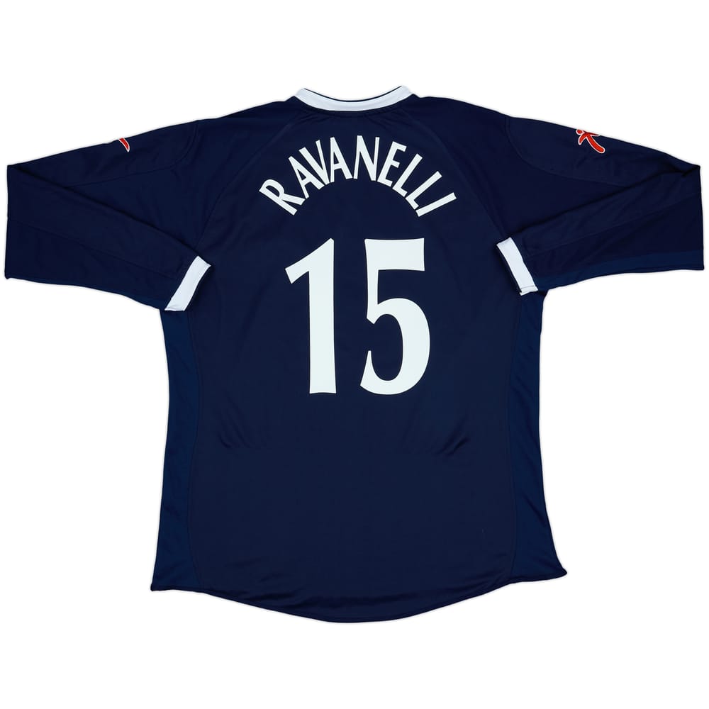 2004-05 Perugia Third L/S Shirt Ravanelli #15 - 9/10 - (XXL)