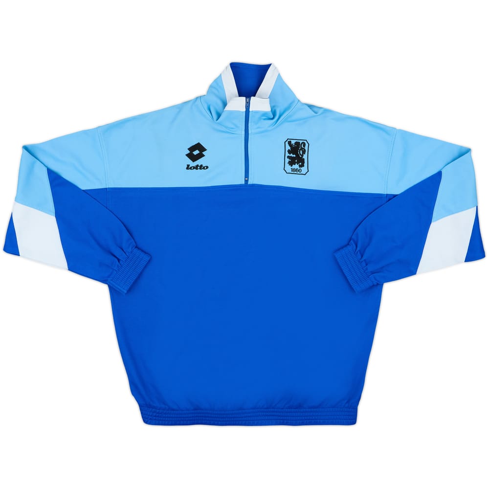 1993-94 1860 Munich Lotto 1/4 Zip Drill Top - 8/10 - (XL)