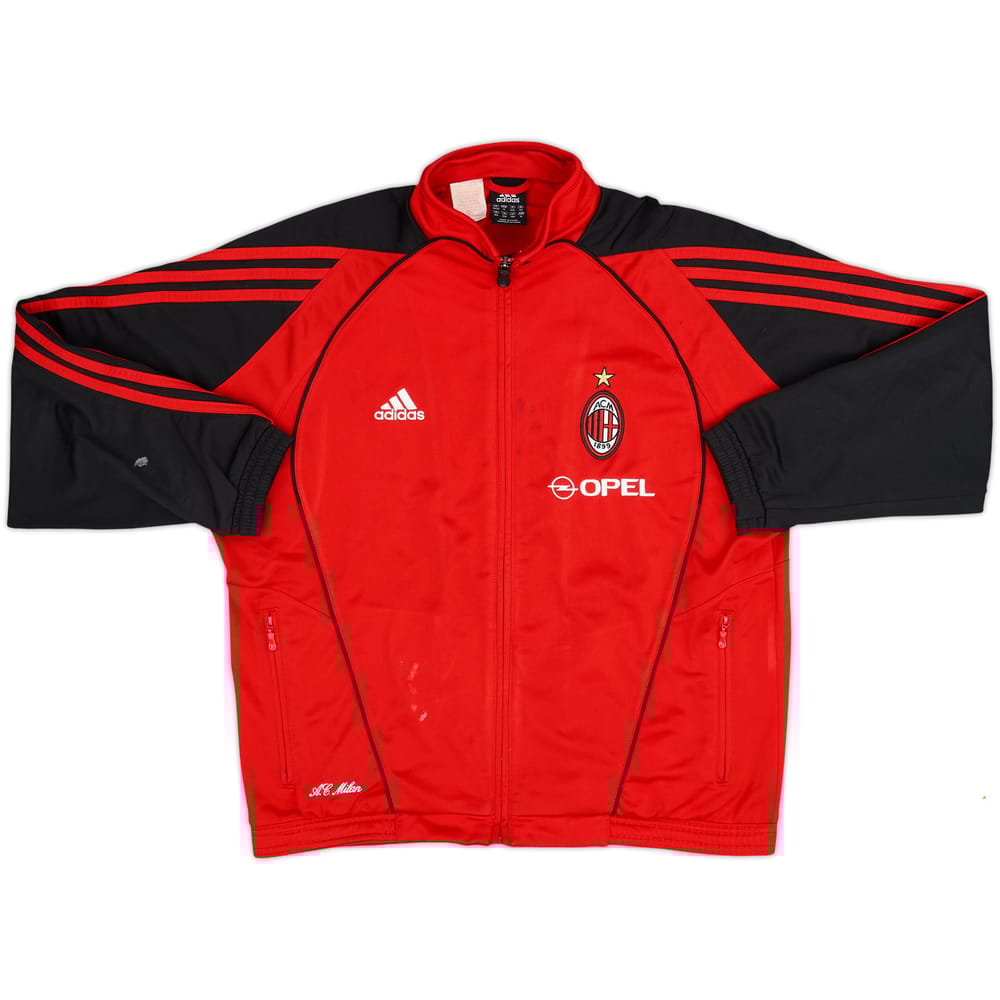 2005-06 AC Milan adidas Track Jacket - 5/10 - (L.Boys)