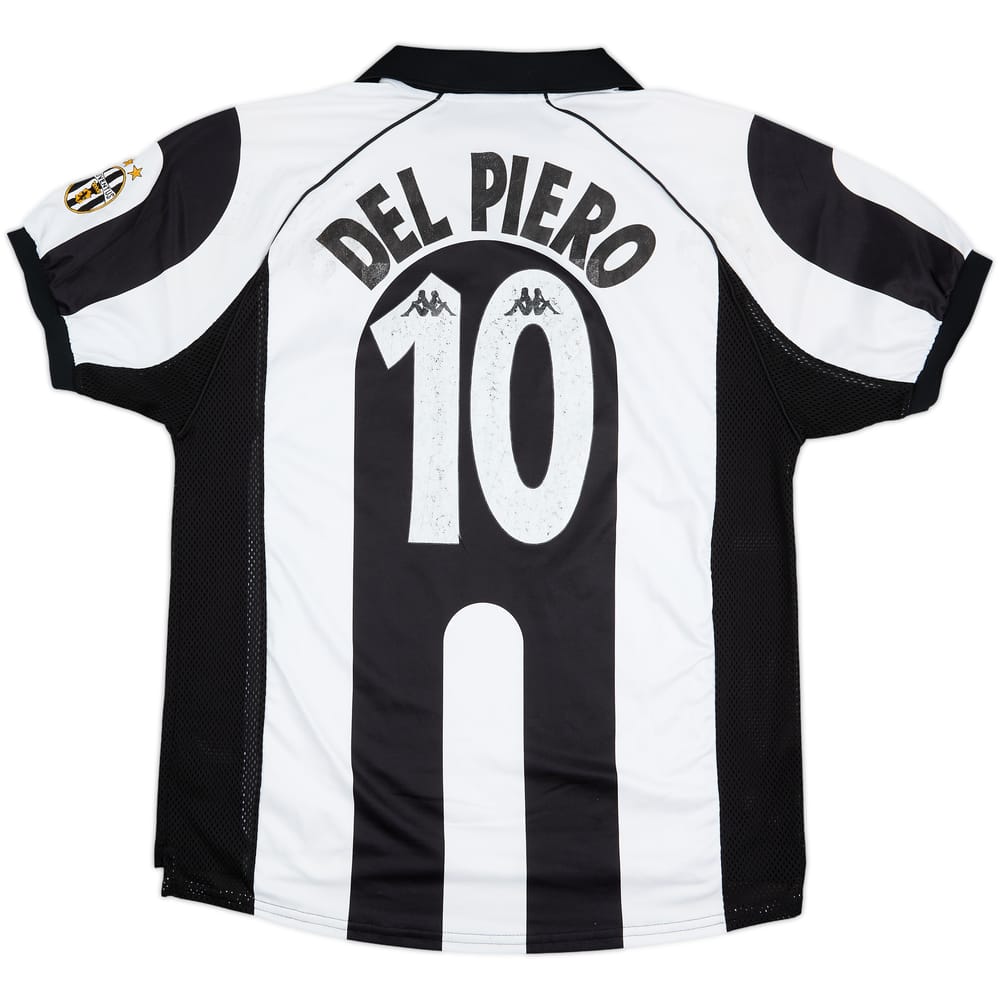 1997-98 Juventus Centenary Home Shirt Del Piero #10 - 6/10 - (XL)