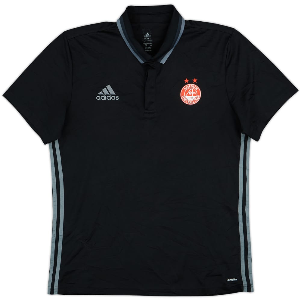 2015-16 Aberdeen adidas Polo Shirt - 9/10 - (L)