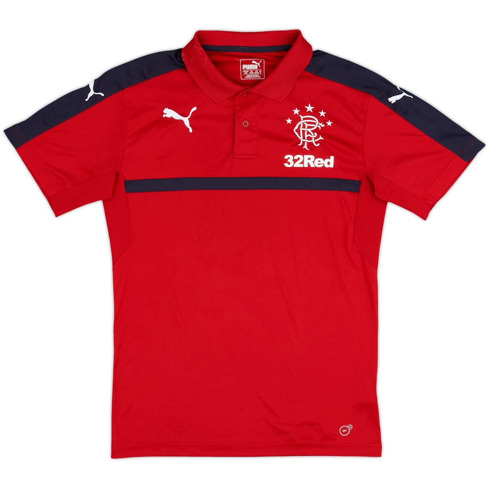 2016-17 Rangers Puma Polo Shirt - 6/10 - (M)