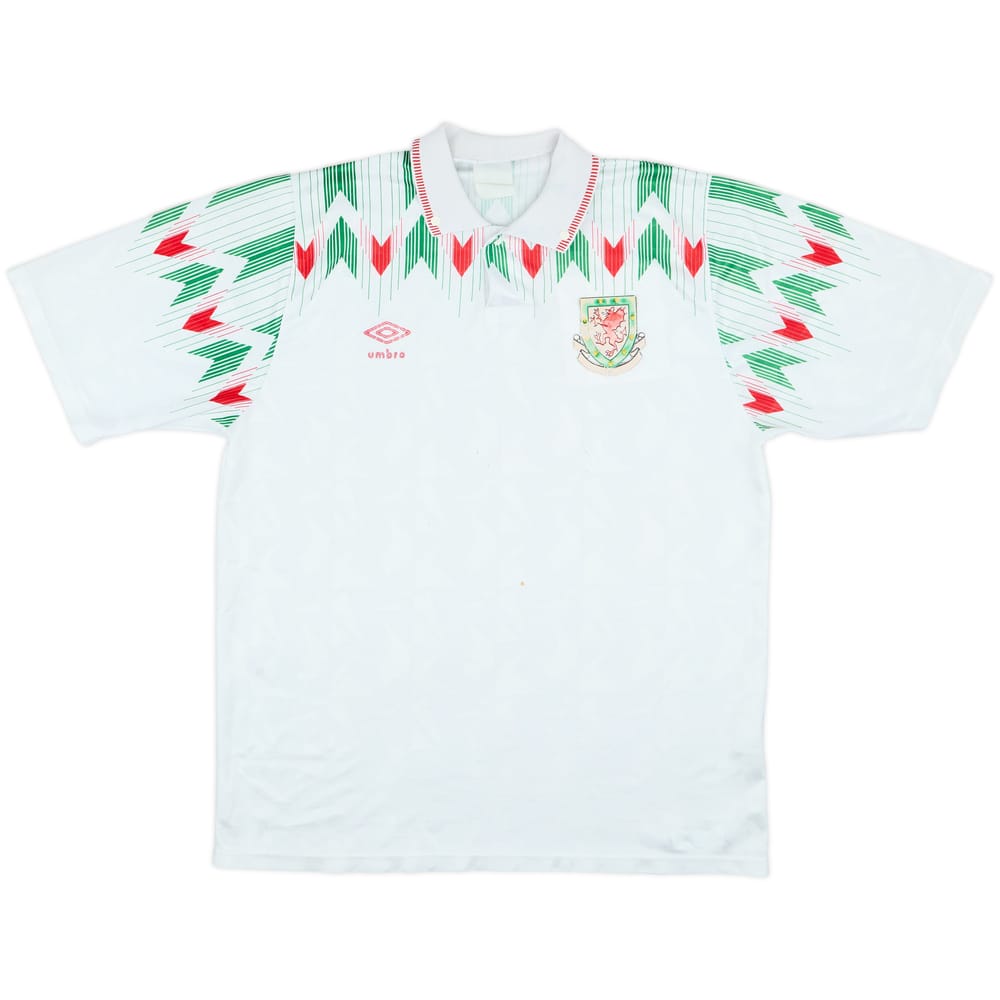 1990-92 Wales Away Shirt - 4/10 - (L)