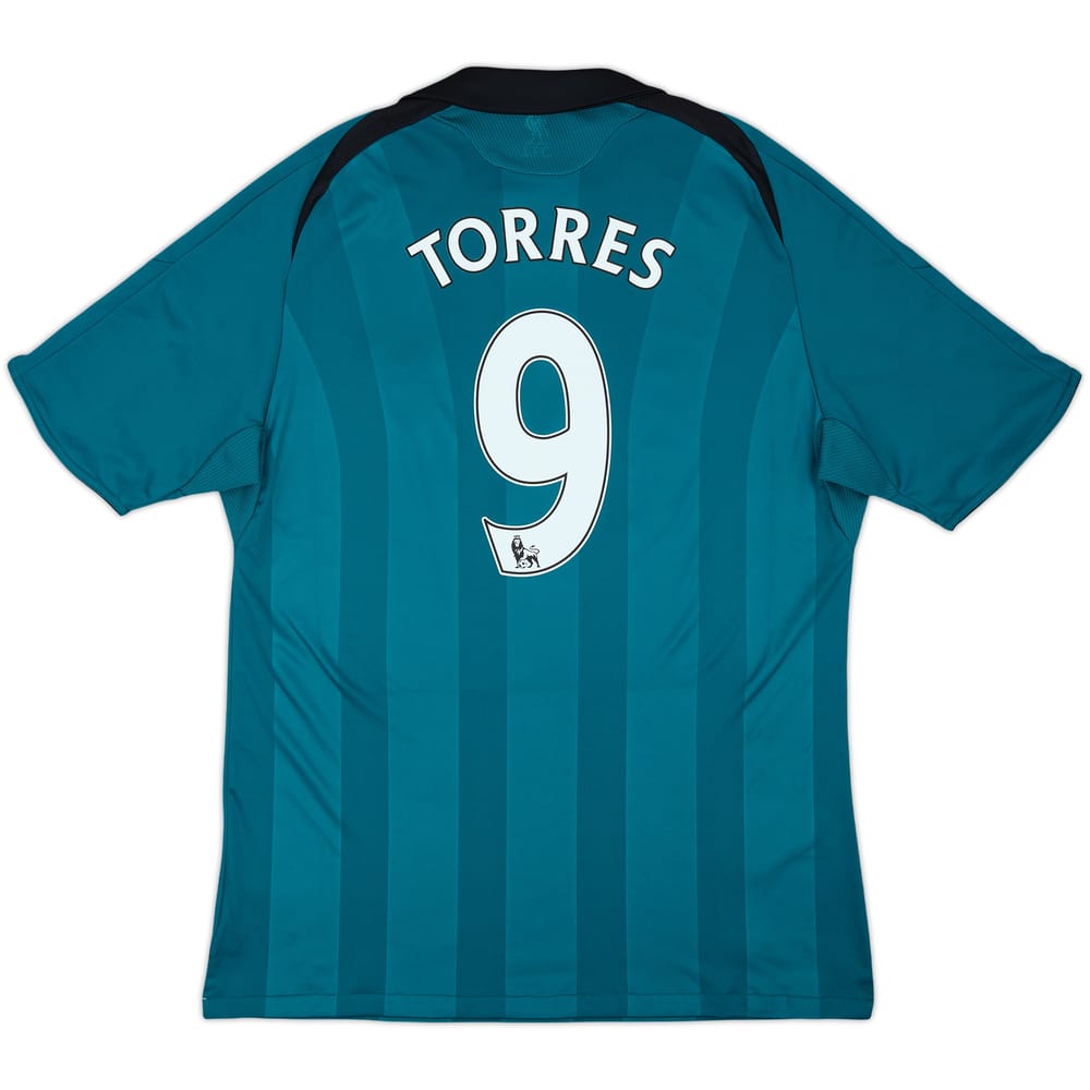 2008-09 Liverpool Third Shirt Torres #9 - 7/10 - (L)