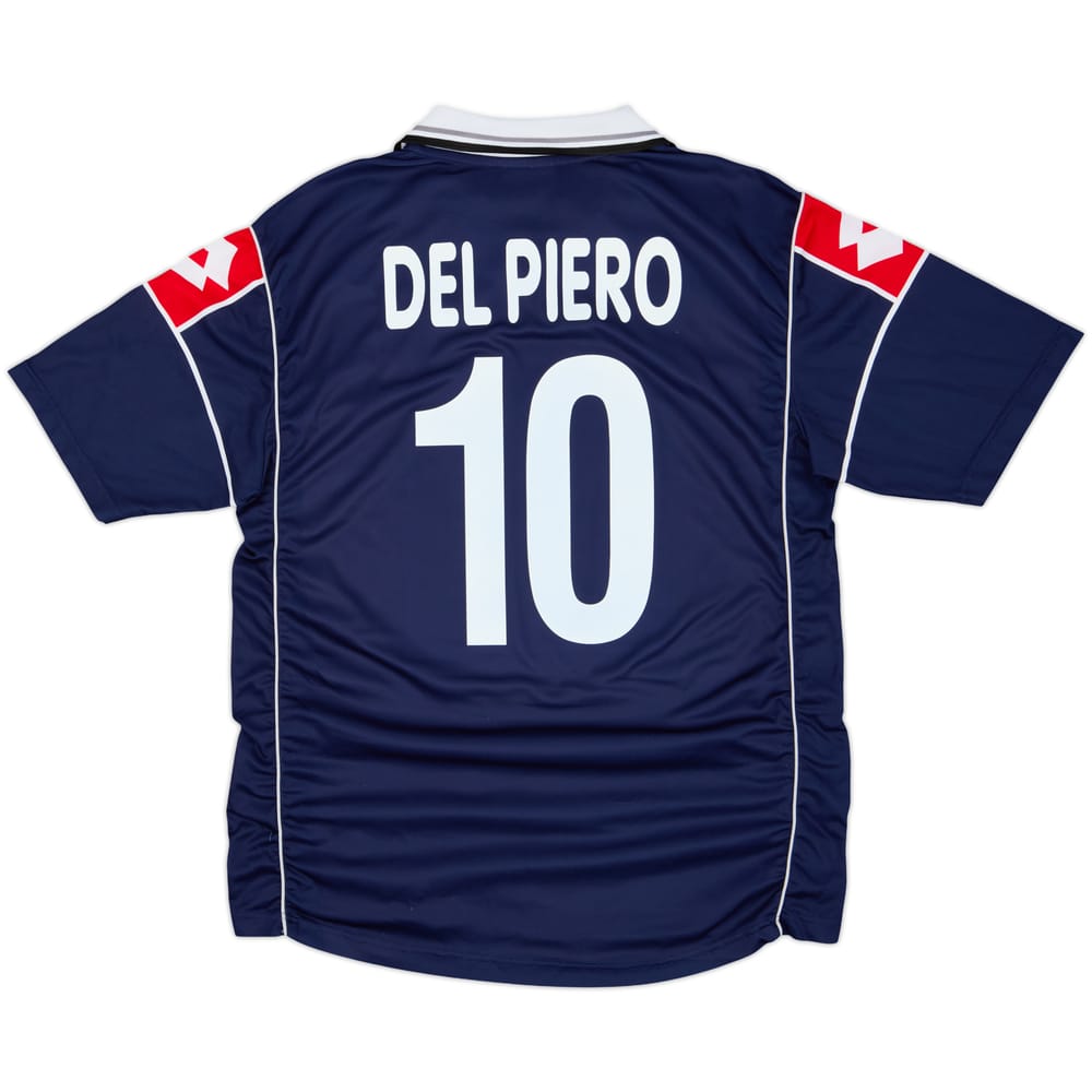 2000-01 Juventus Away Shirt Del Piero #10 - 8/10 - (L)