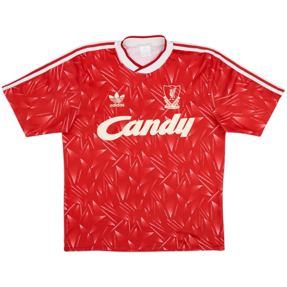 1989-91 Liverpool Home Shirt - 6/10 - (M/L)