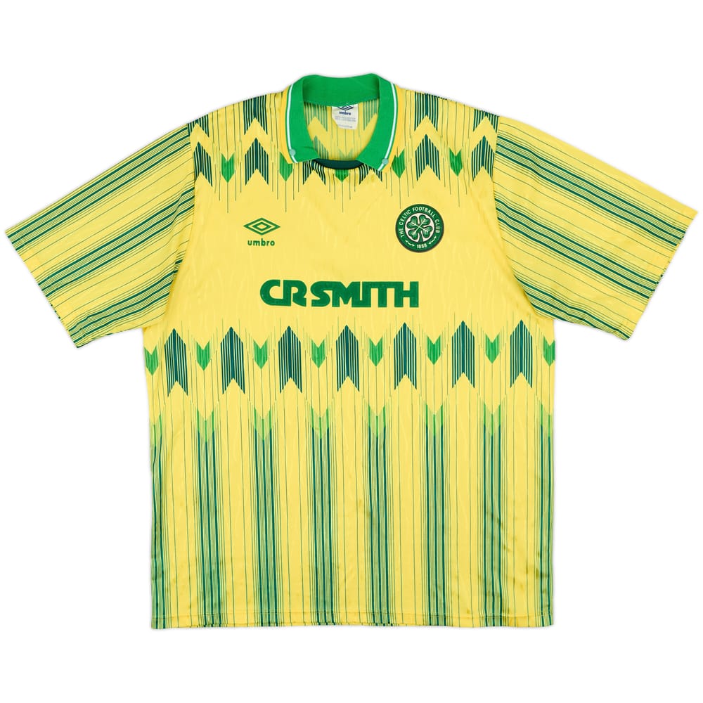 1989-91 Celtic Away Shirt - 8/10 - (L)