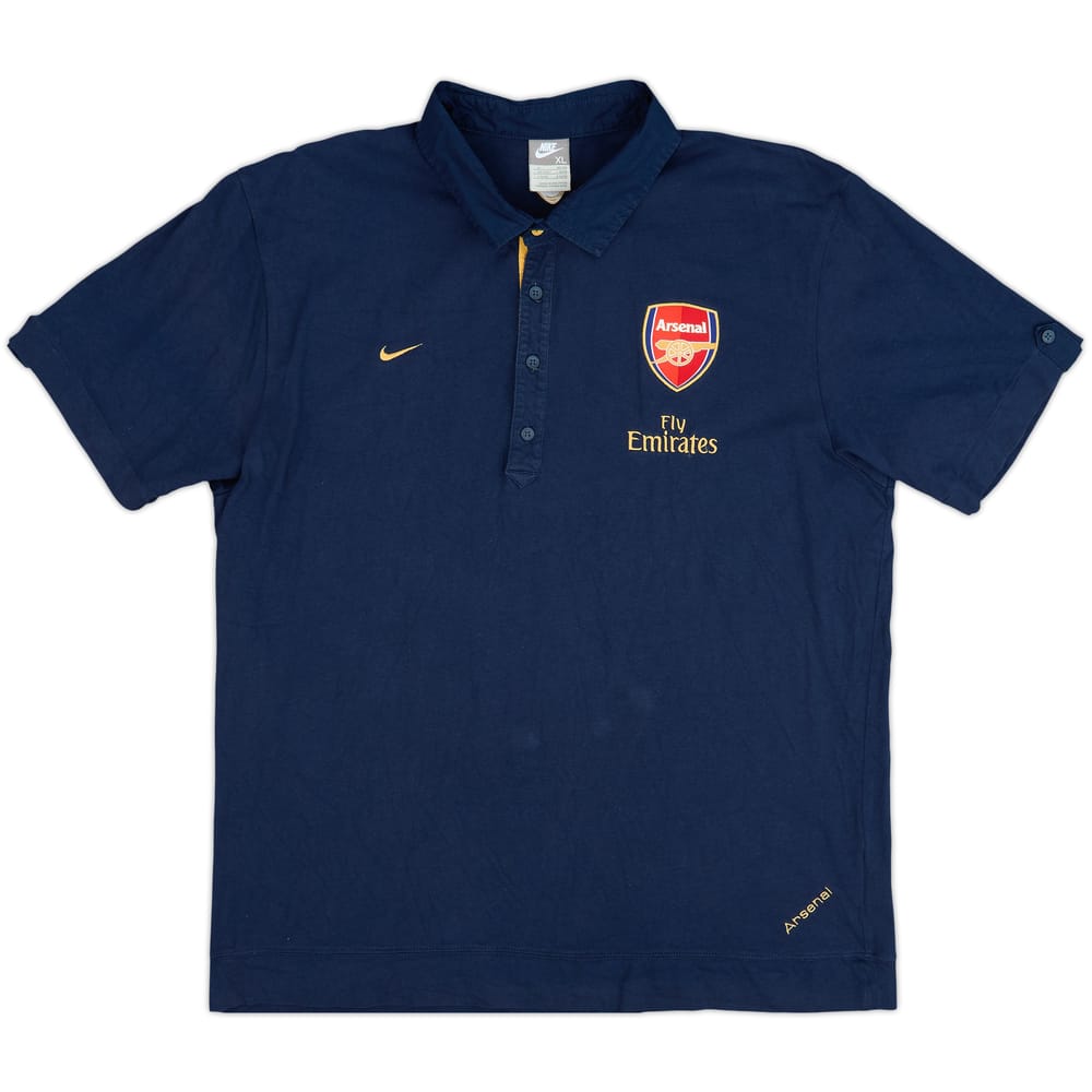 2007-08 Arsenal Nike Polo Shirt - 8/10 - (XL)