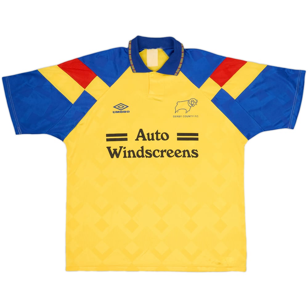 1991-92 Derby County Third Shirt - 8/10 - (XL)