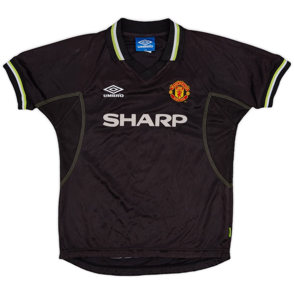 1998-99 Manchester United Third Shirt - 9/10 - (L.Boys)