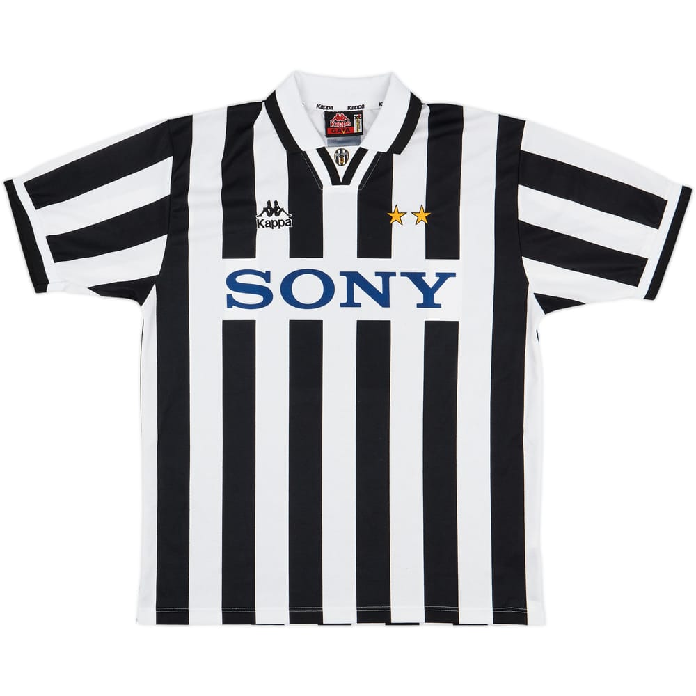 1995-97 Juventus Home Shirt - 9/10 - (XL)