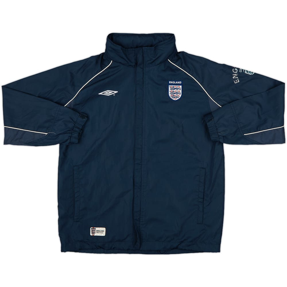 2004-06 England Umbro Hooded Rain Jacket - 6/10 - (XL.Boys)