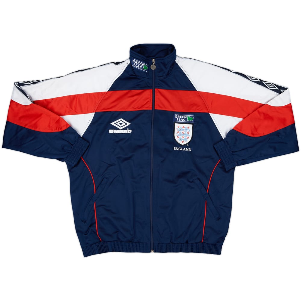 1998-99 England Umbro Track Jacket - 8/10 - (L)