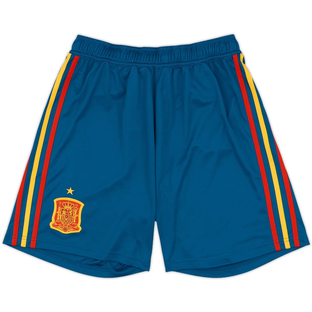 2018-19 Spain Home Shorts - 9/10 - (M)