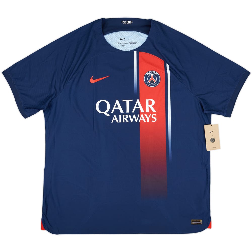 2023-24 Paris Saint-Germain Authentic Home Shirt (XXL)