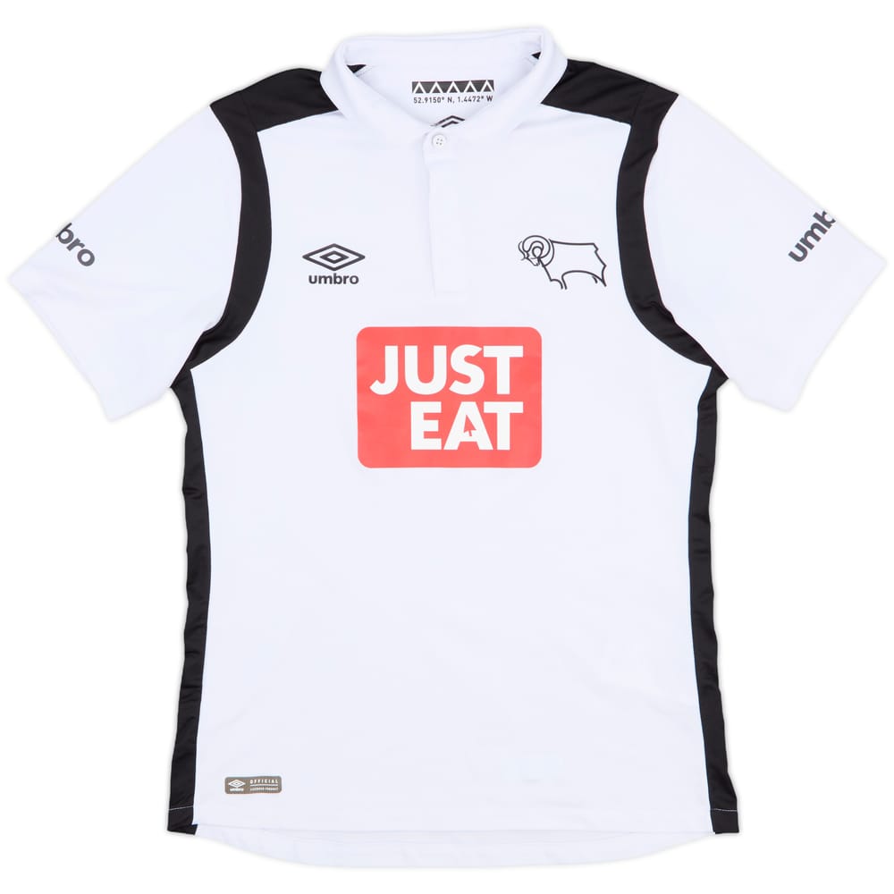 2016-17 Derby County Home Shirt - 8/10 - (S)