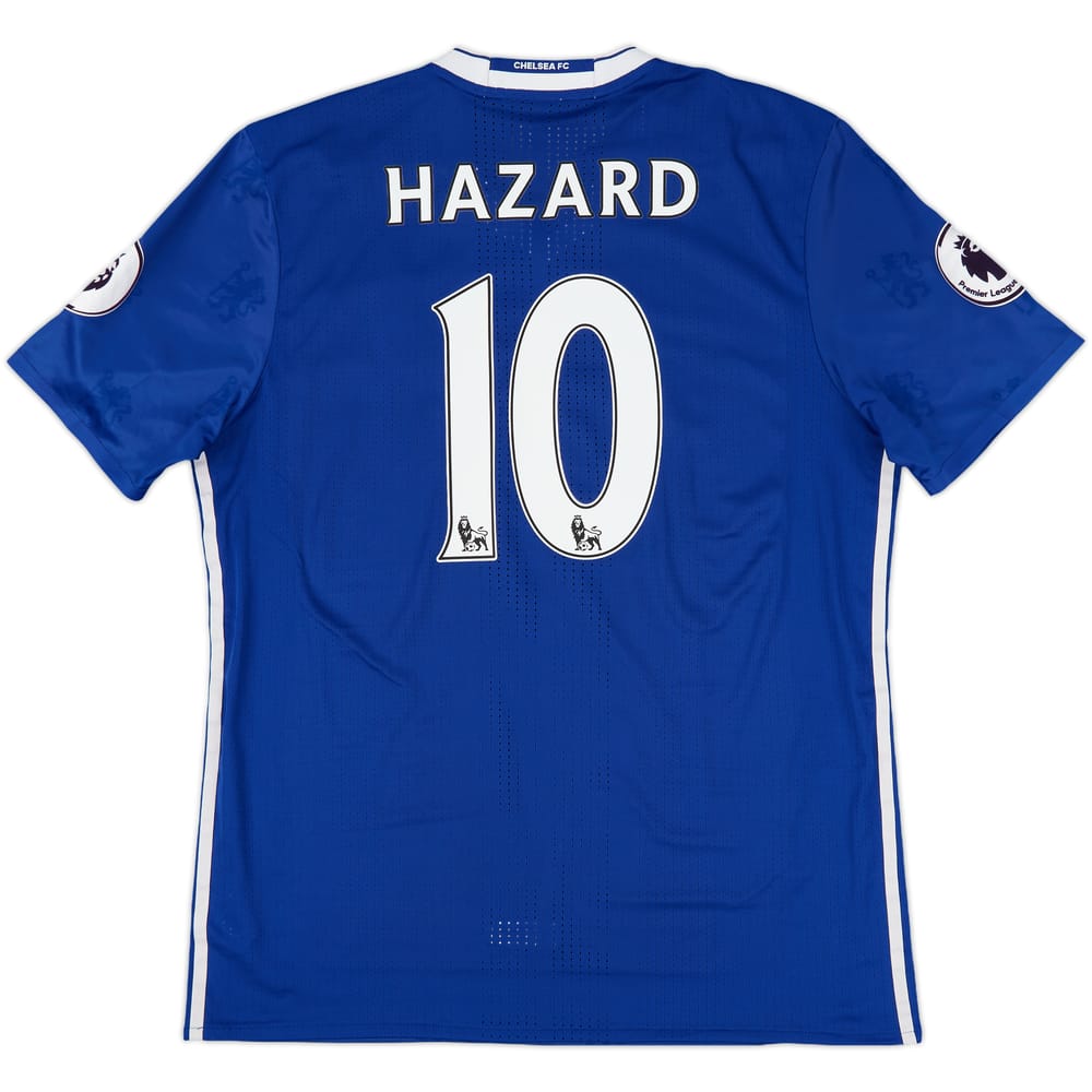 2016-17 Chelsea Authentic Home Shirt Hazard #10 - 6/10 - (XL)