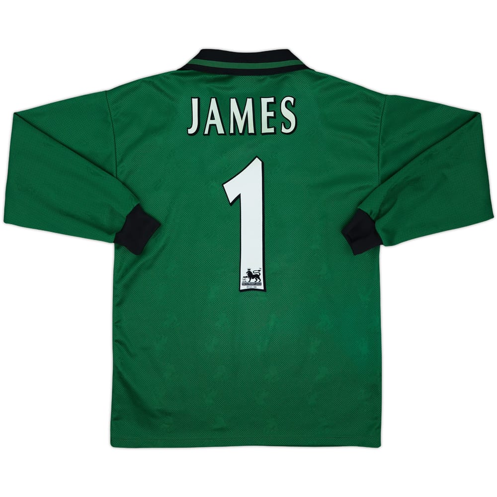 1996-97 Liverpool GK Shirt James #1 - 8/10 - (S)