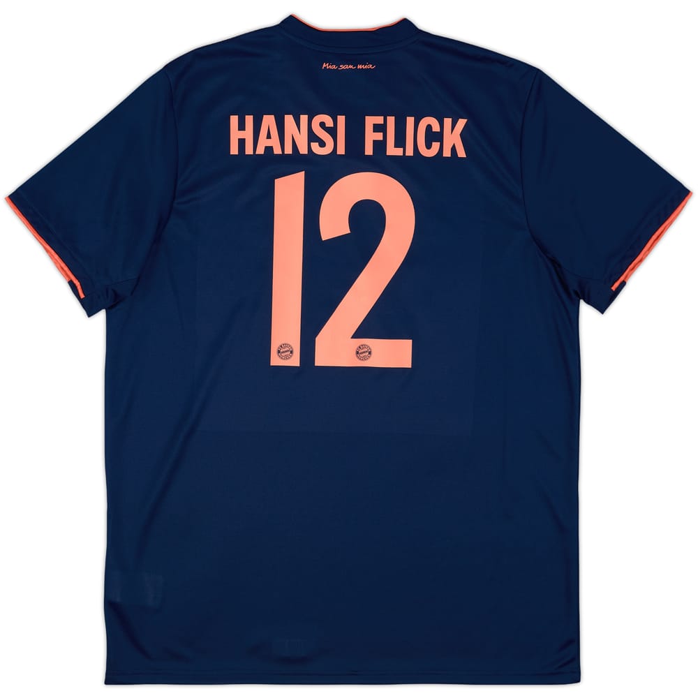 2019-20 Bayern Munich Third Shirt Hansi Flick #12 (XL)
