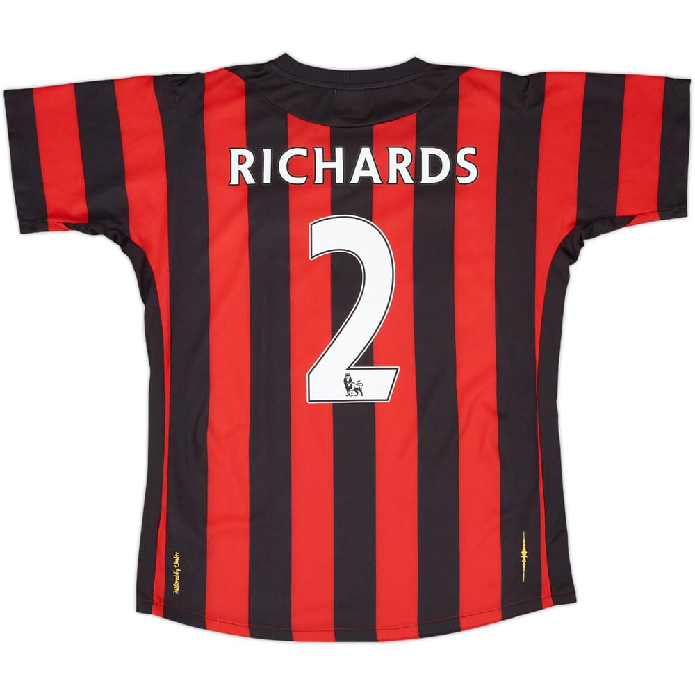 2011-12 Manchester City Away Shirt Richards #2 - 6/10 - (M)