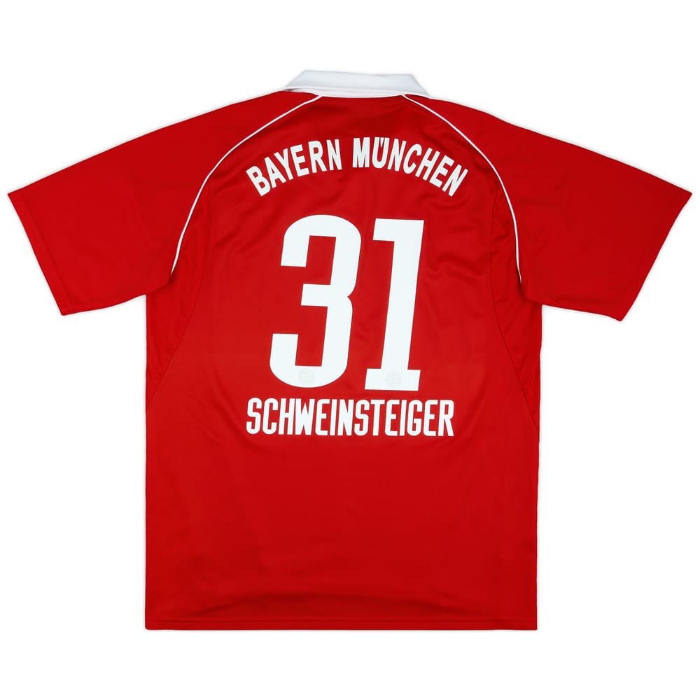 2005-06 Bayern Munich Home Shirt Schweinsteiger #31 - 8/10 - (S)