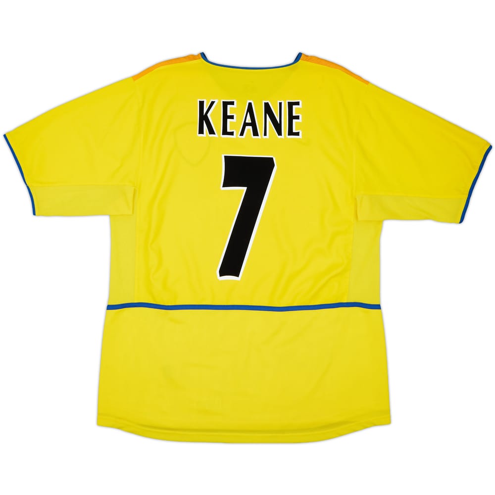 2002-03 Leeds United Away Shirt Keane #7 - 7/10 - (L)
