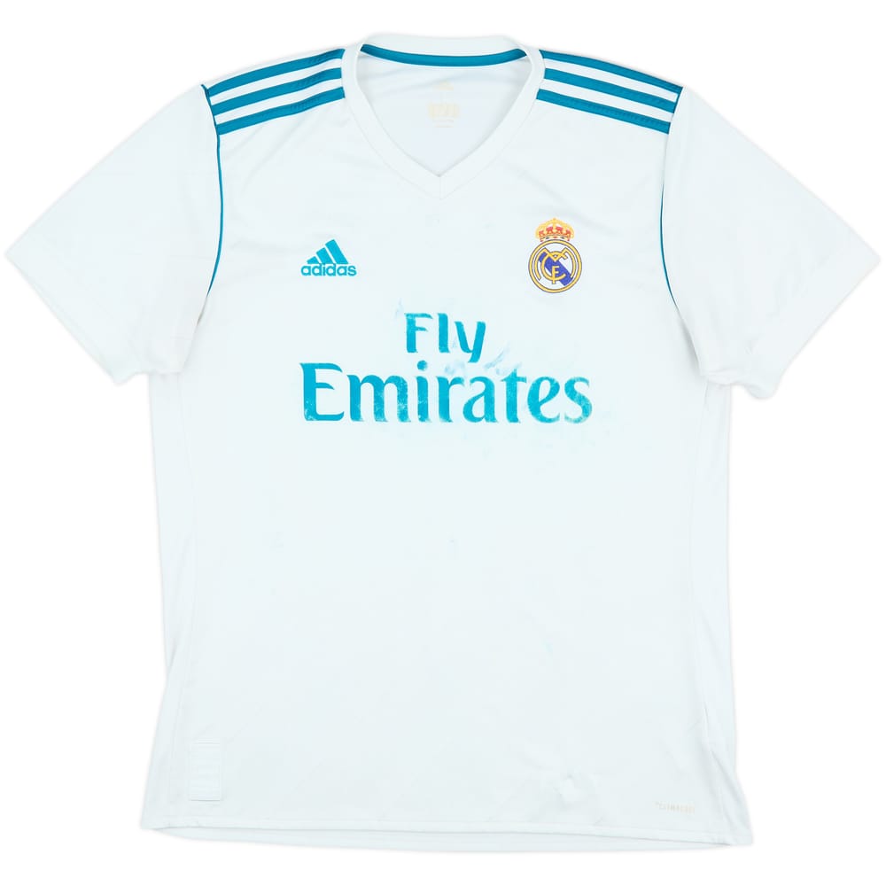 2017-18 Real Madrid Home Shirt - 4/10 - (L)