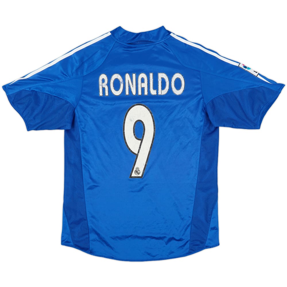 2004-05 Real Madrid Third Shirt Ronaldo #9 - 5/10 - (M)