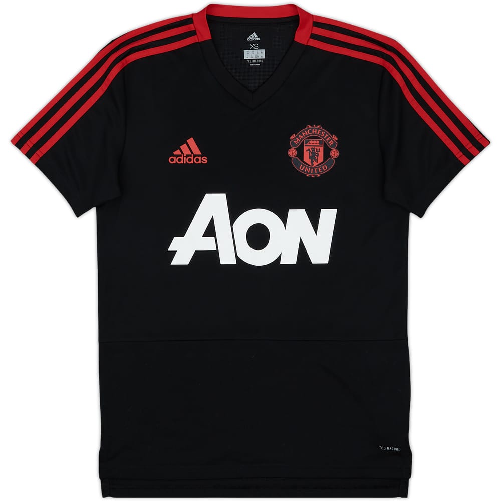 2018-19 Manchester United adidas Training Shirt - 9/10 - (XS)