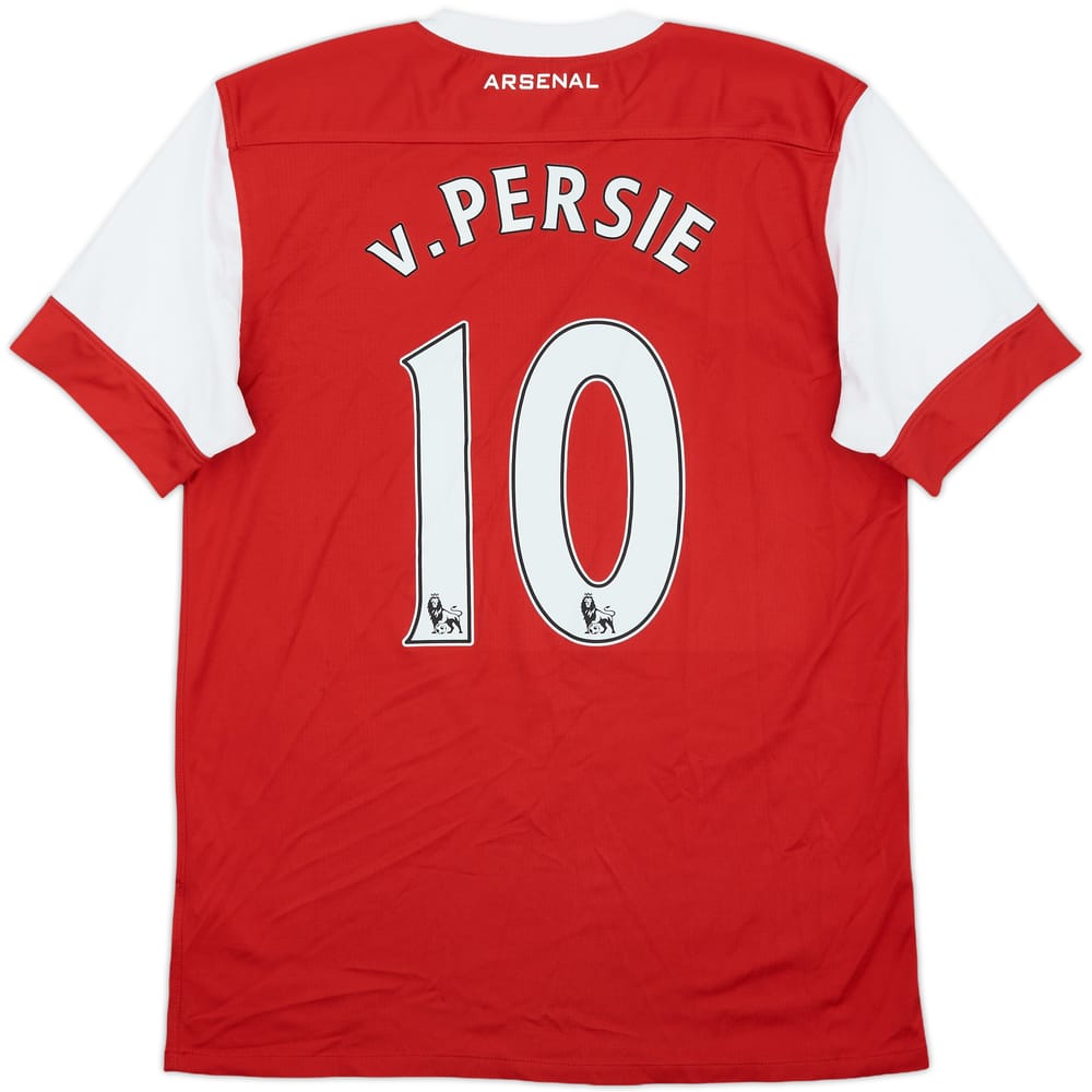 2010-11 Arsenal Home Shirt v.Persie #10 - 4/10 - (M)