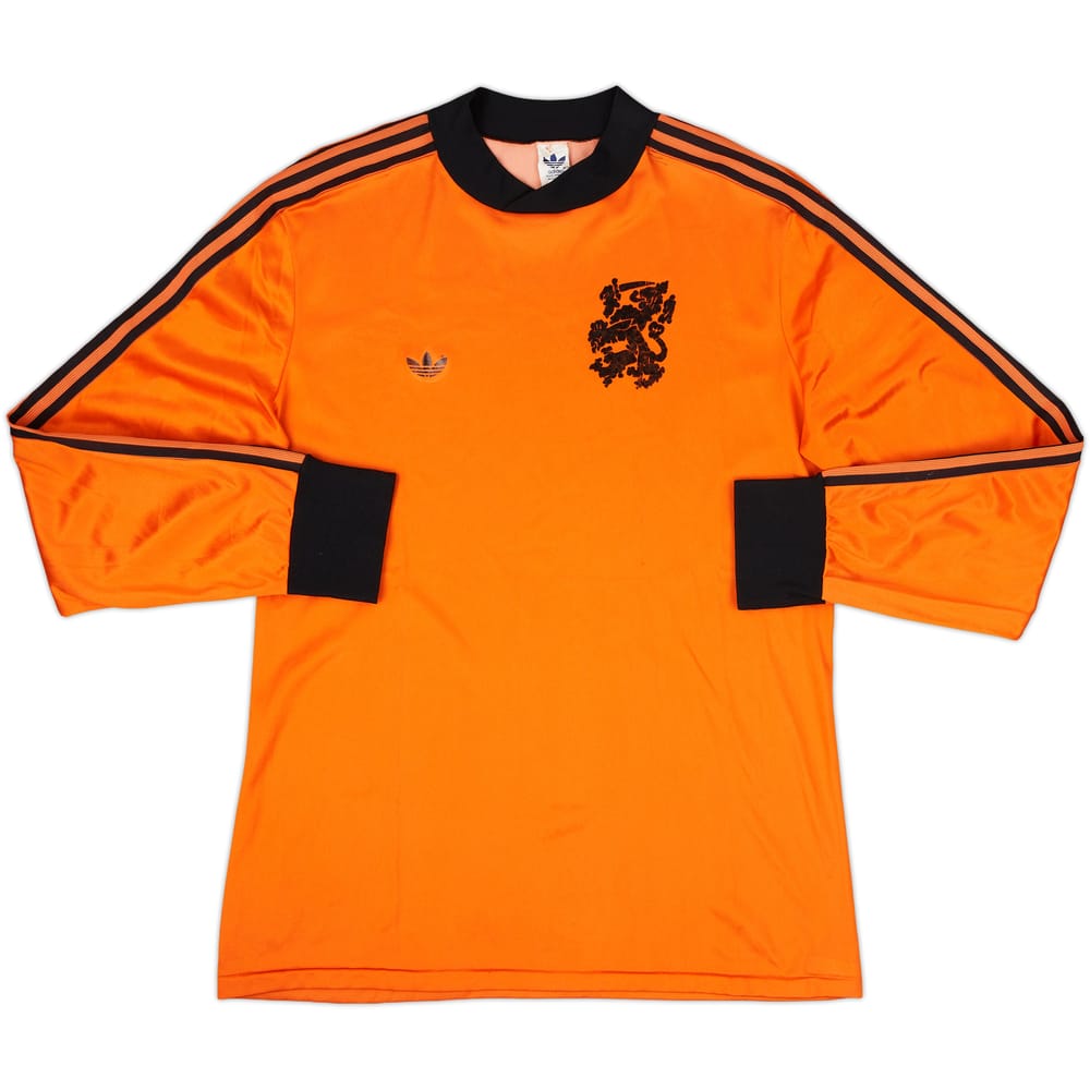 1978-80 Netherlands Home L/S Shirt - 9/10 - (L)