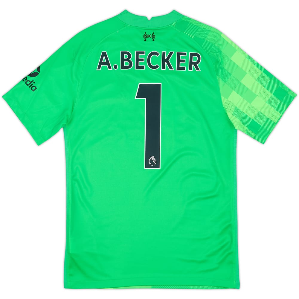 2021-22 Liverpool GK Shirt A.Becker #1 (S)