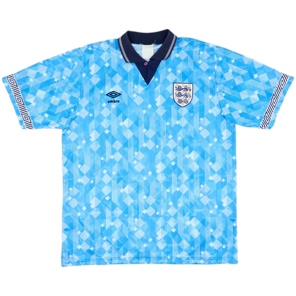 1990-92 England Third Shirt - 8/10 - (L)